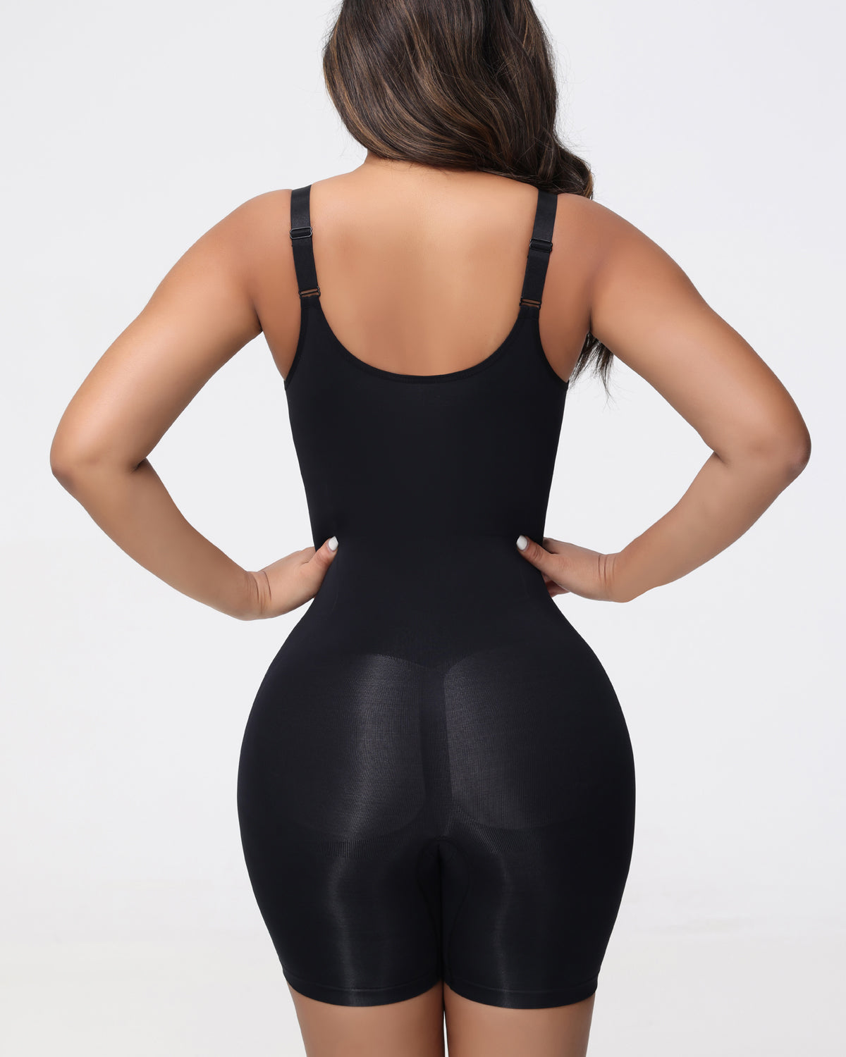 Shapshe® Seamless Open Bust Bodysuit Tummy Control Body Shaper