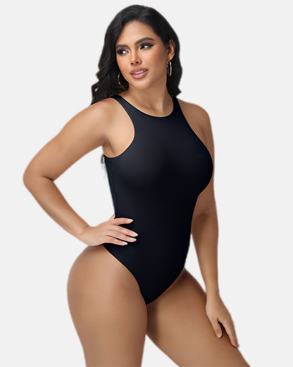 Shapshe®Women Seamless Bodysuit Tummy Control Shapewear Sleeveless Crew