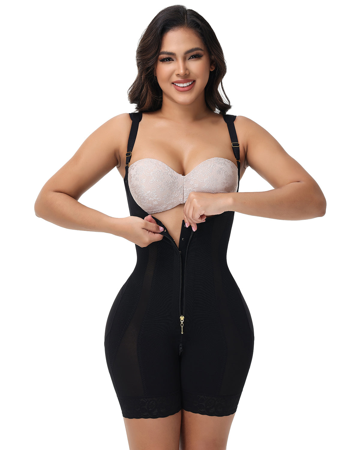 Shapshe® Tummy Control Faja with Adjustable Shoulder Straps