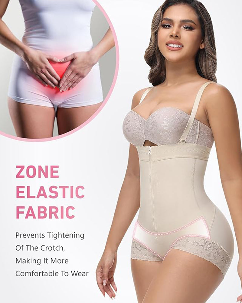 Shapshe® Faja Shaper Tummy Control Shapewear Bodysuit