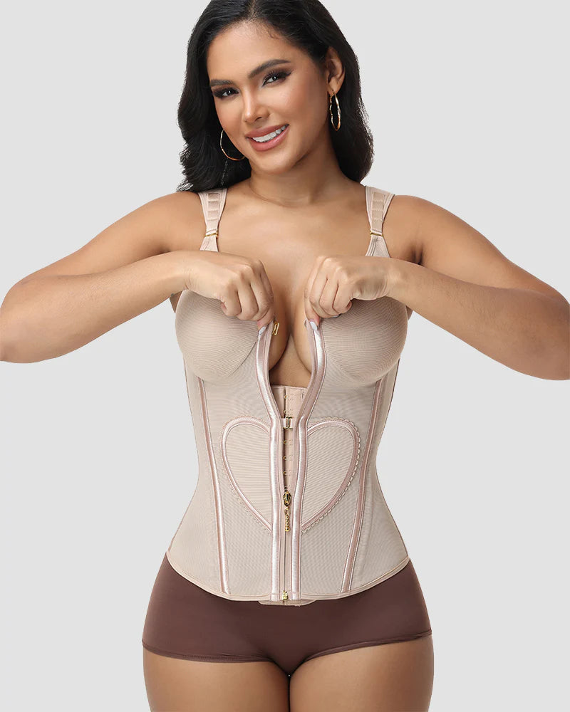 Shapshe® Love Pattern Double Compression Waist Trainer