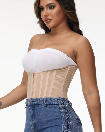 Shapshe® High Compression Curved Boned Waist Trainer