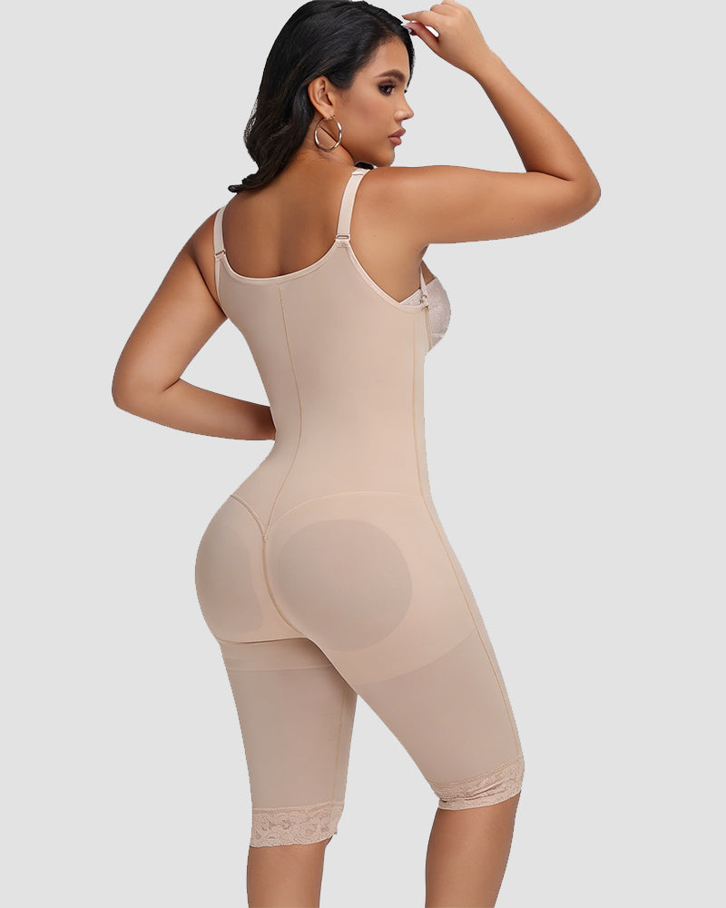 Shapshe® Invisible Zipper Full-Body Compression Faja Bodysuit