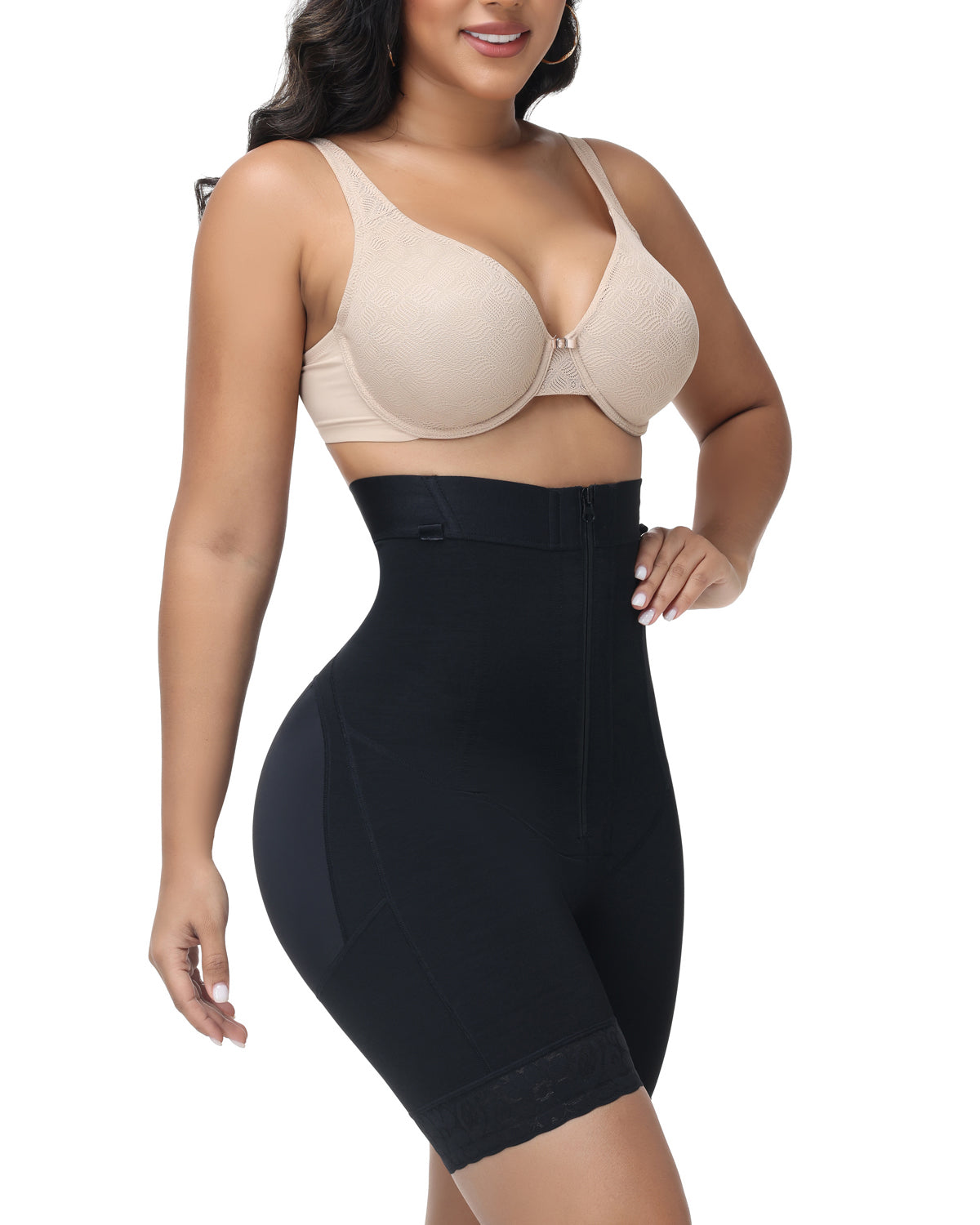 Shapshe® Seamless High Waisted Butt Lifter Shaping Shorts