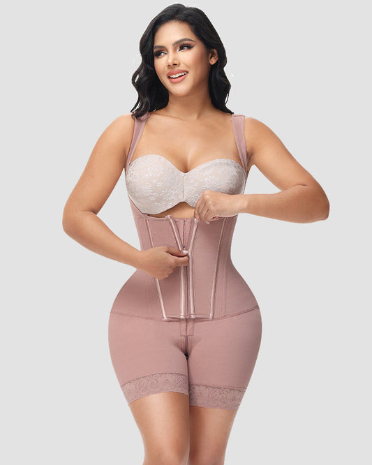 Shapshe® Double Layer High Compression Open Bust Shapewear