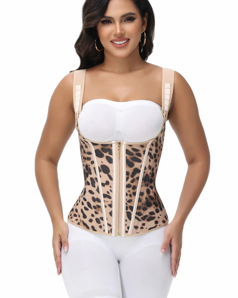 Shapshe® Open Bust Steel Bones Tummy Control Waist Trainer Vest