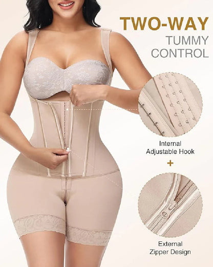 Shapshe® Double Layer High Compression Open Bust Shapewear