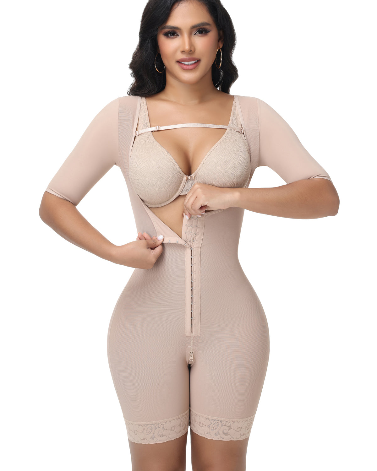 Shapshe® Fajas Colombianas Open Bust Butt Lifter Body Shaper