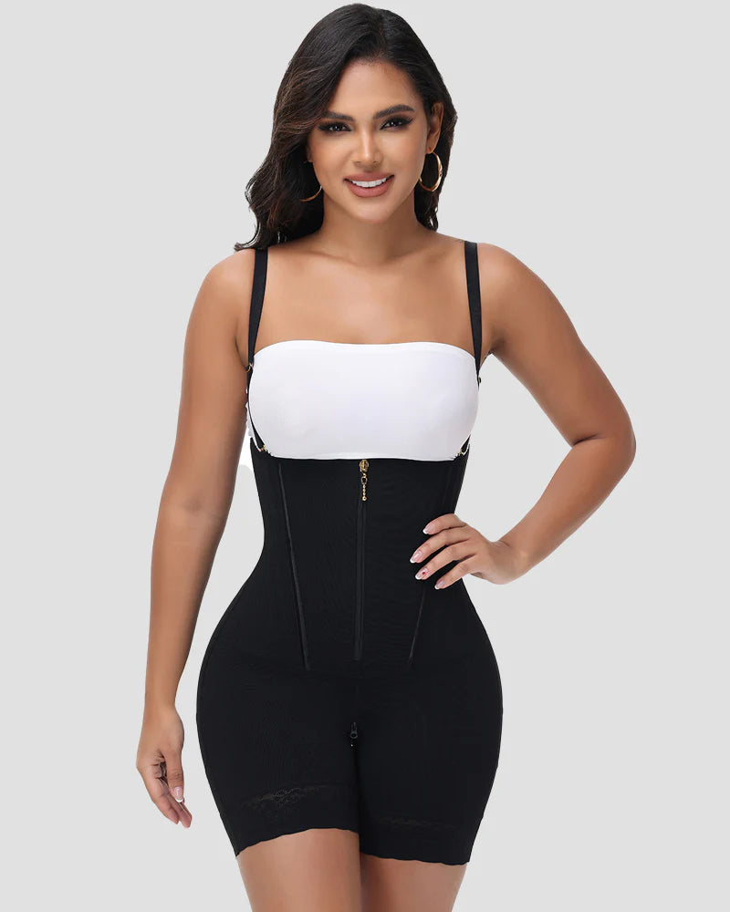 Shapshe® Open Bust Full Body Shaper Curvy Faja Butt Lifting