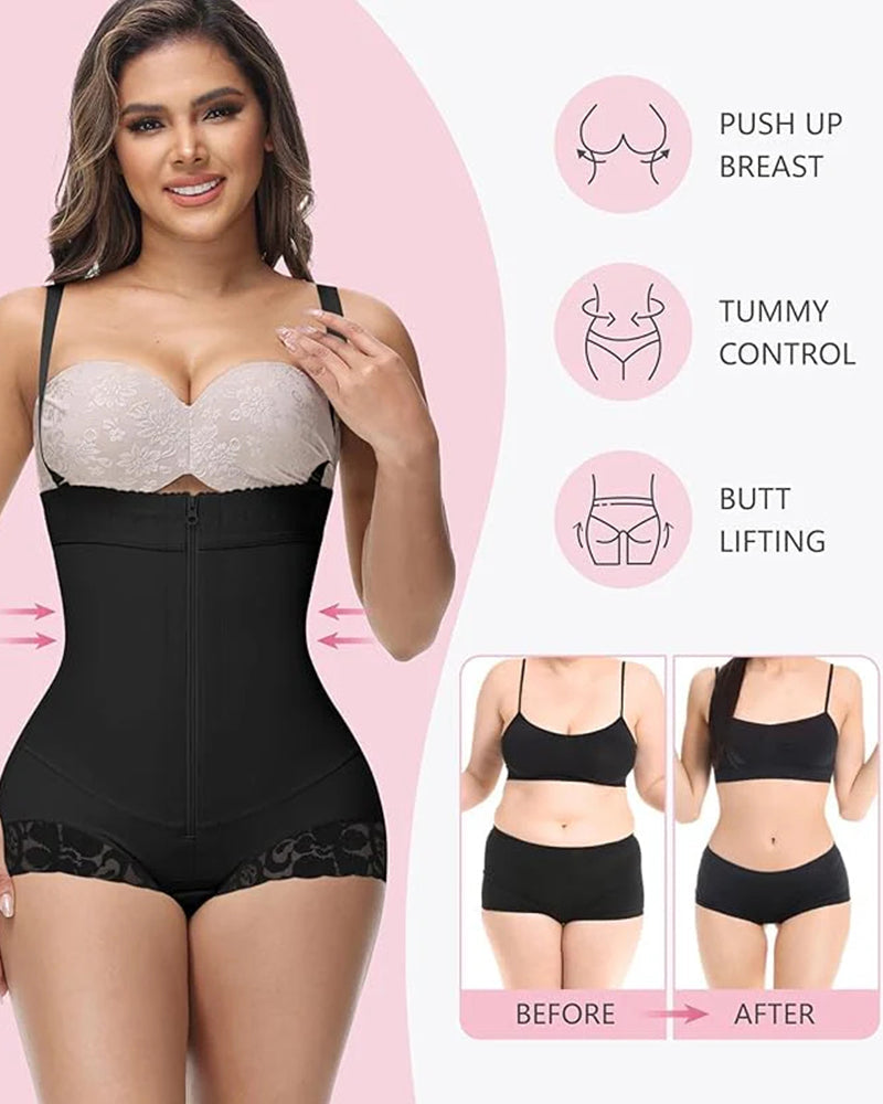 Shapshe® Faja Shaper Tummy Control Shapewear Bodysuit