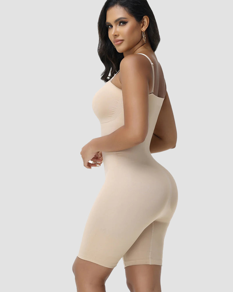 Shapshe® Hourglass Strapless Tummy Control Shapewear Bodysuit