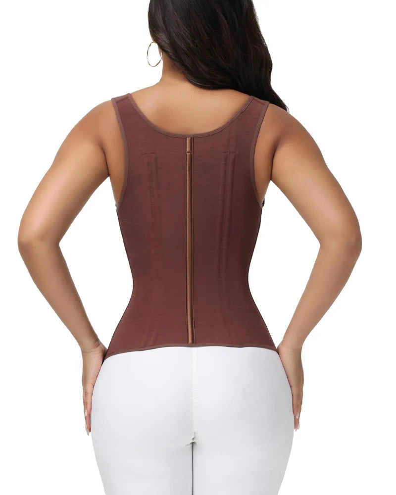 Shapshe® Fajas Steel Boned Tummy Control Waist Trainer