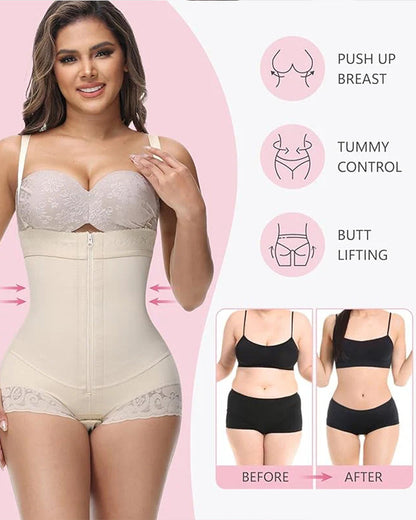 Shapshe® Faja Shaper Tummy Control Shapewear Bodysuit