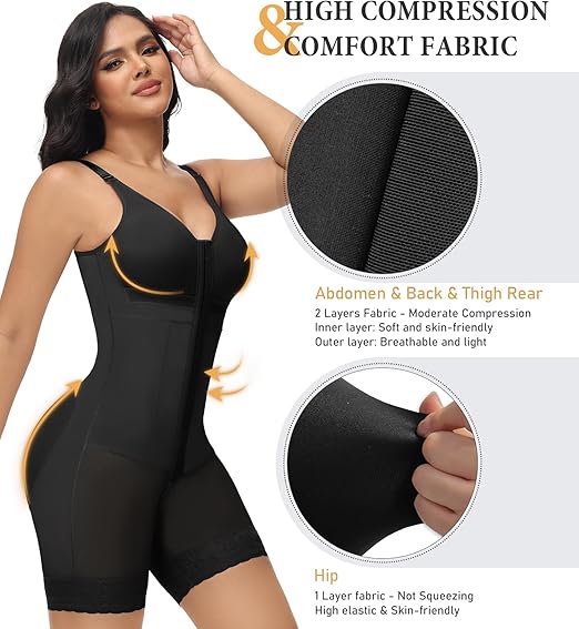 Shapshe® Post Surgery Tummy Control Butt Lifter Body Shaper