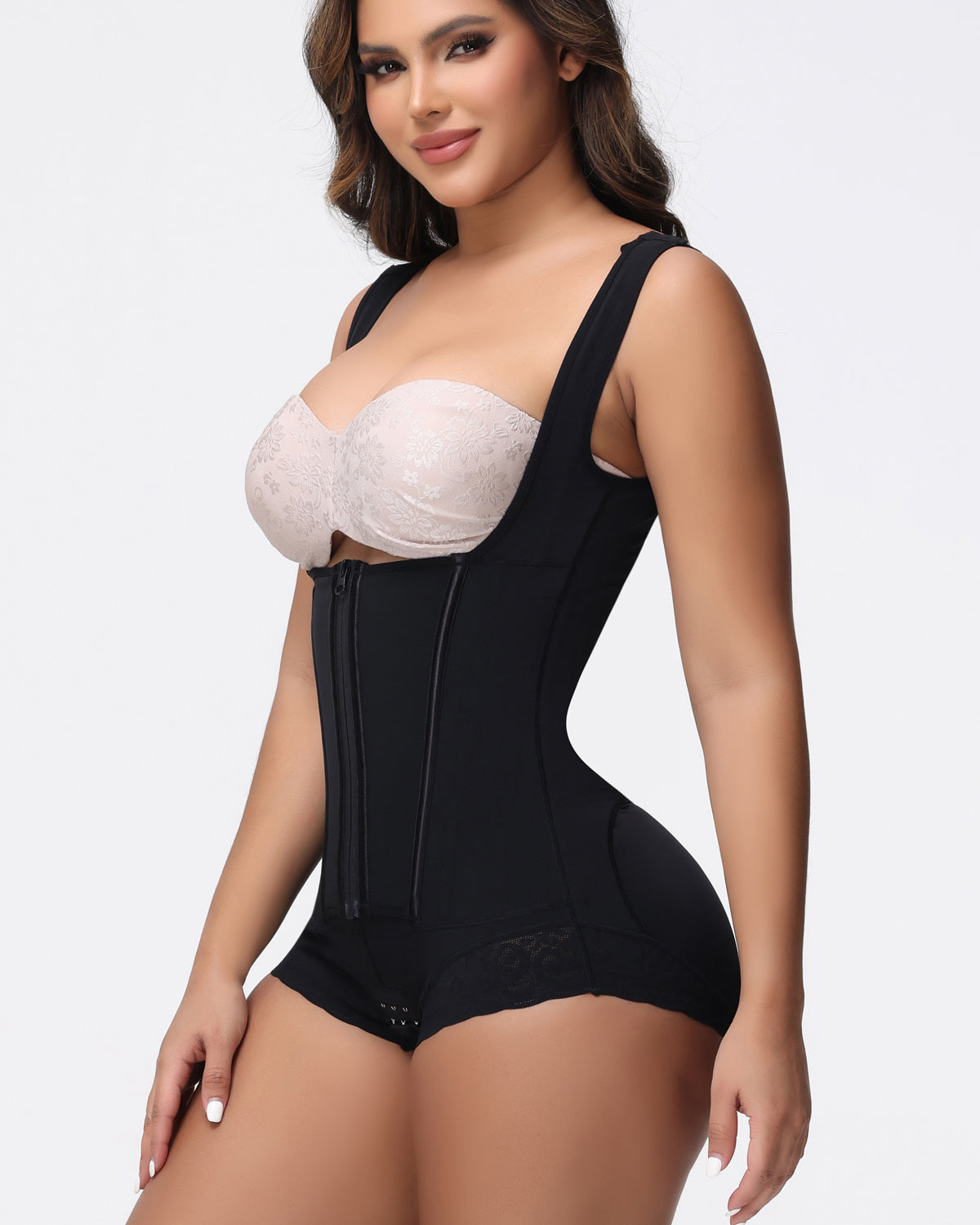 Shapshe® Double Compression Open Bust Tummy Control Shapewear