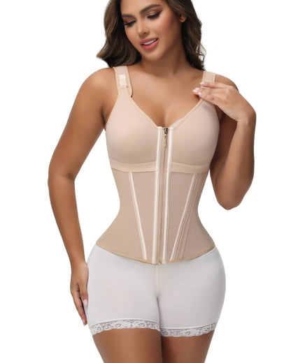 Shapshe® Fajas Colombianas Waist Trainer with Built-in Bra