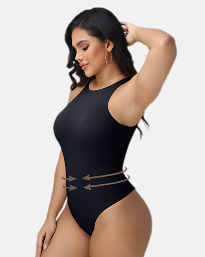 Shapshe®Women Seamless Bodysuit Tummy Control Shapewear Sleeveless Crew
