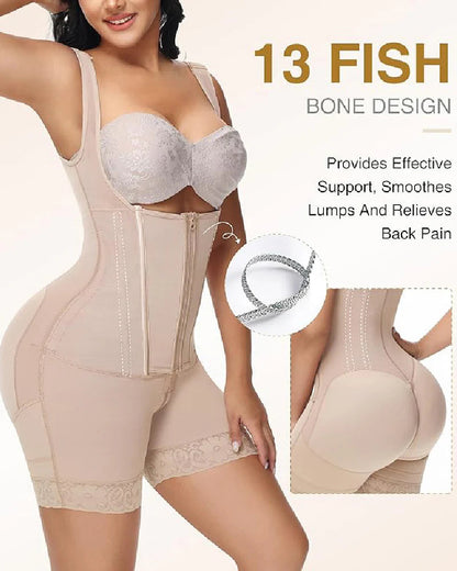 Shapshe® Double Layer High Compression Open Bust Shapewear