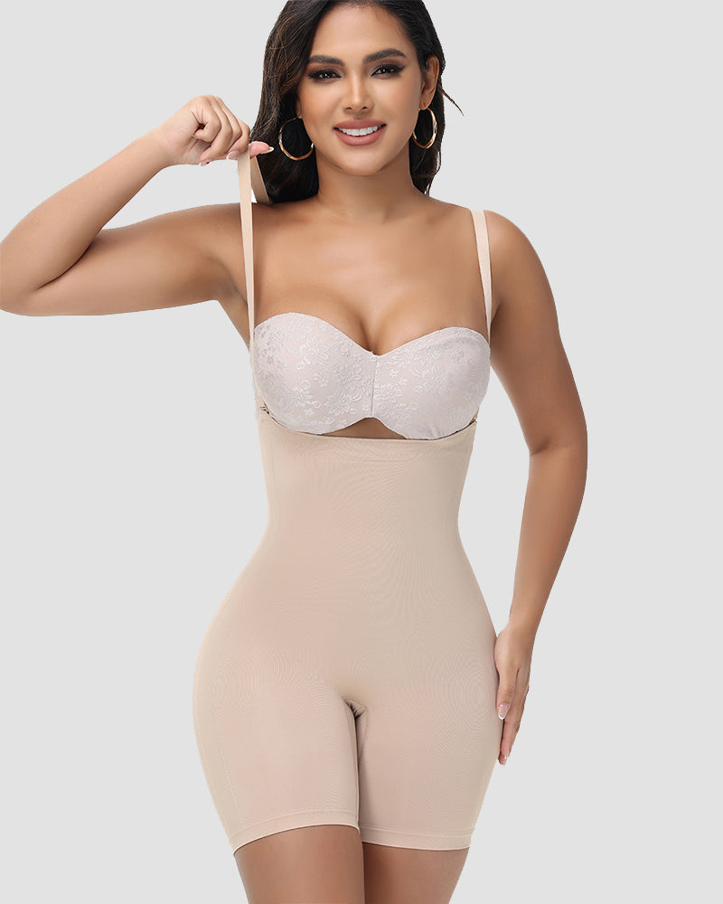 Shapshe® High Waist Shapewear Shorts with Removable Strap