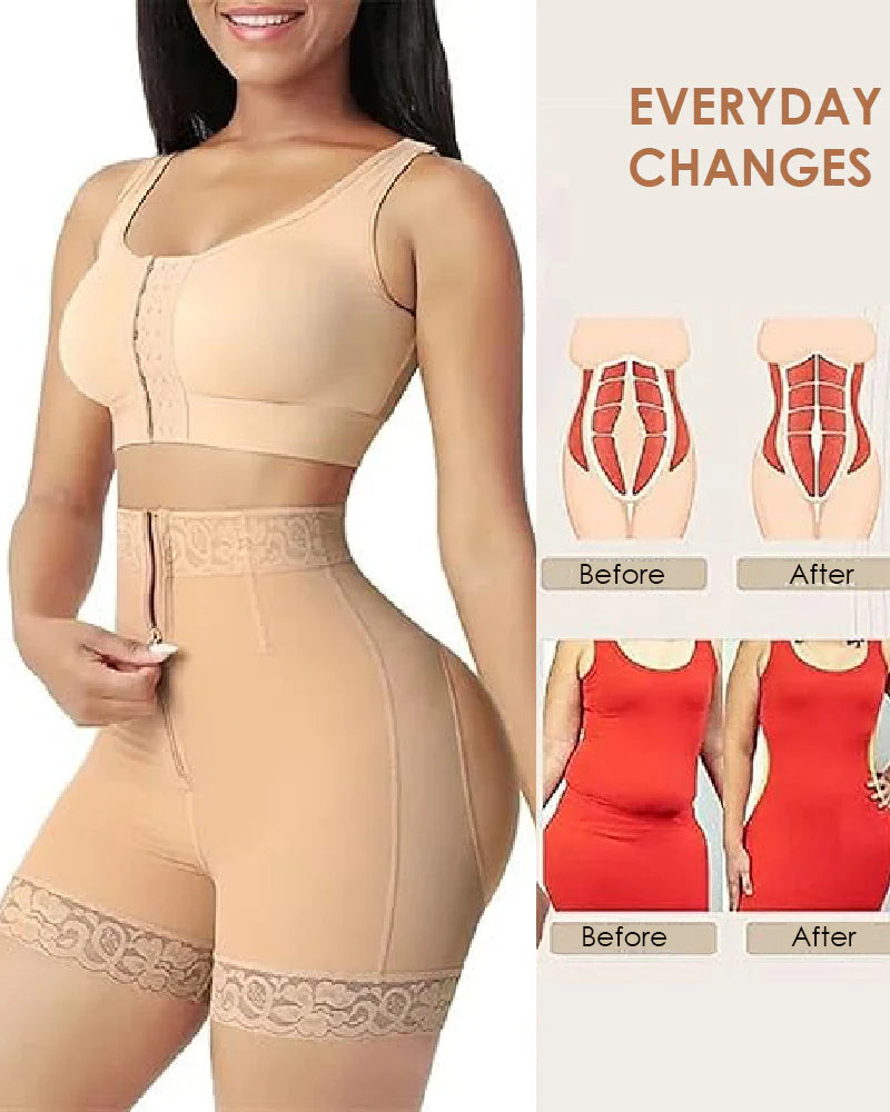 Shapshe® High Compression Tummy Control Butt Lifter Fajas Shorts