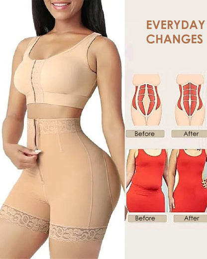 Shapshe® High Compression Tummy Control Butt Lifter Fajas Shorts