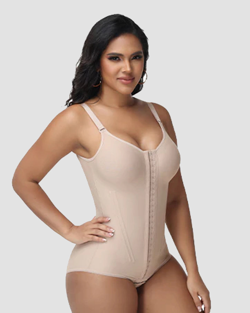 Shapshe® Fajas Colombianas Hooks Tummy Control Body Shaper