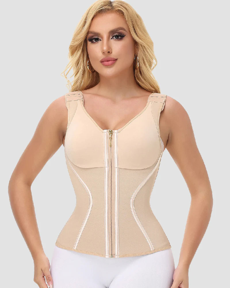Shapshe® Tummy Control Hourglass Waist Trainer with Built-in Bra