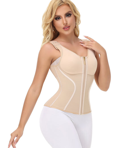 Shapshe® Tummy Control Hourglass Waist Trainer with Built-in Bra