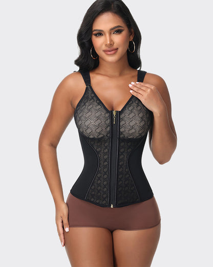 Women Body Waist Trainer Tummy Control Full Bust Faja