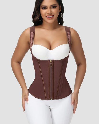Shapshe® Fajas Steel Boned Tummy Control Waist Trainer