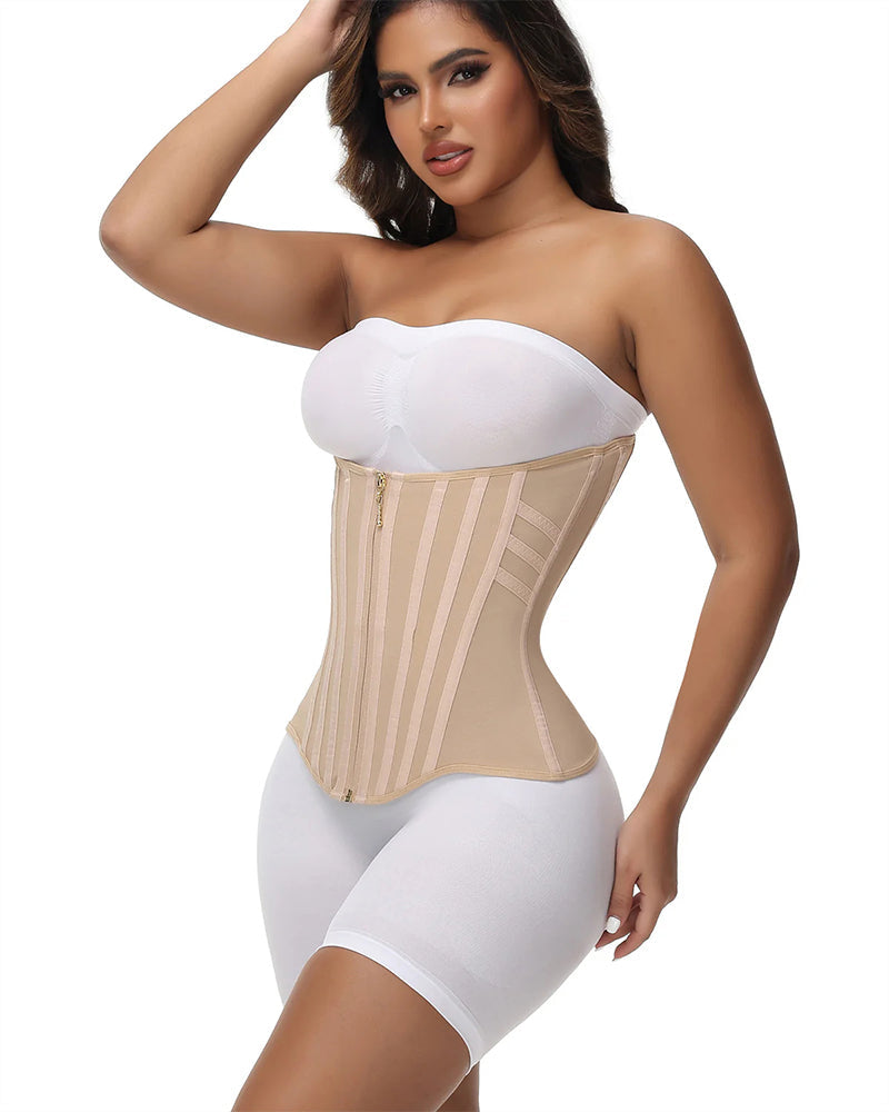 Shapshe® High Compression Curved Boned Waist Trainer