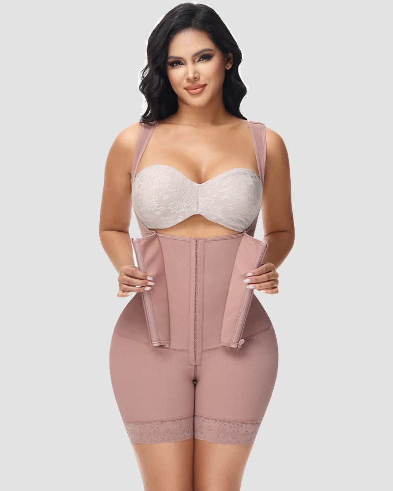 Shapshe® Double Layer High Compression Open Bust Shapewear