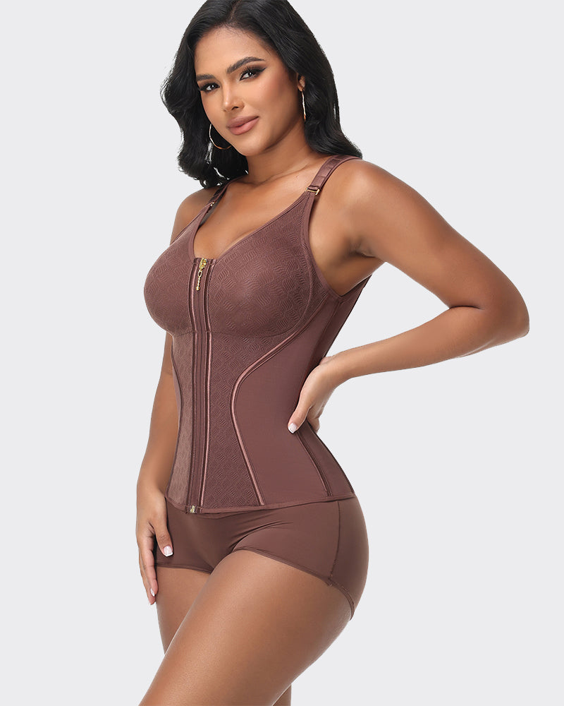 Women Body Waist Trainer Tummy Control Full Bust Faja