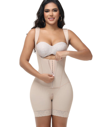 Shapshe® Fajas Colombianas Open Bust Waist Trainer Body Shaper