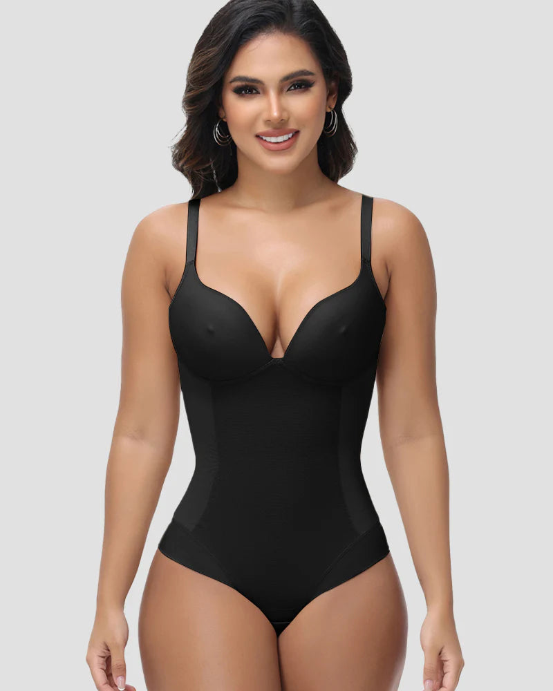 Shapshe® Shapewear Nippel Bra Tummy Control Bodysuit