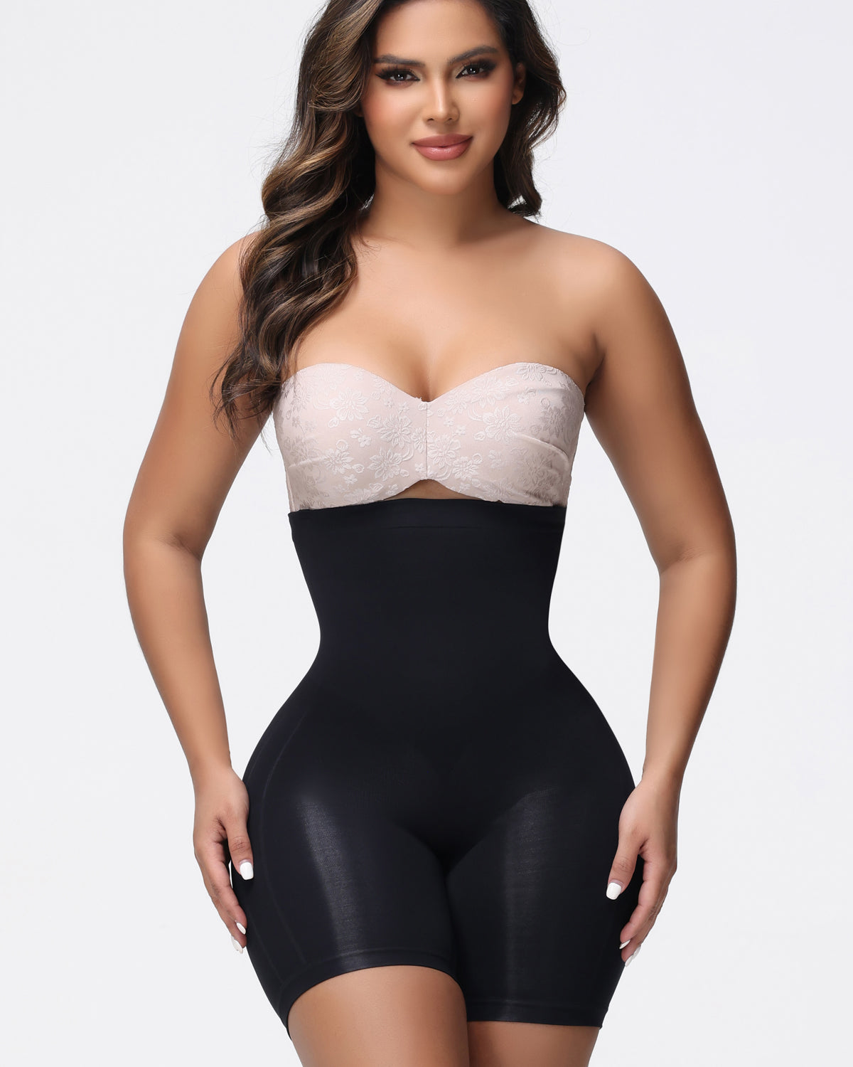 Shapshe® High Waist Shapewear Shorts with Removable Strap