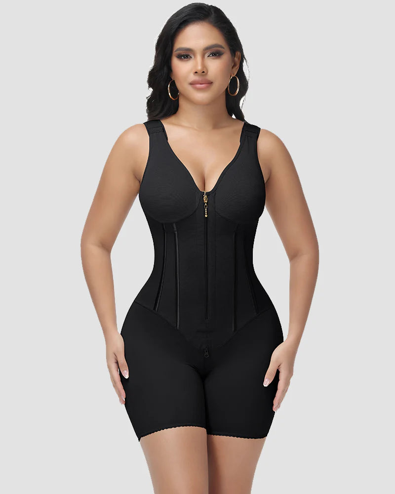 Shapshe® High Compression Full Body Shaper with Bulit-in Bra