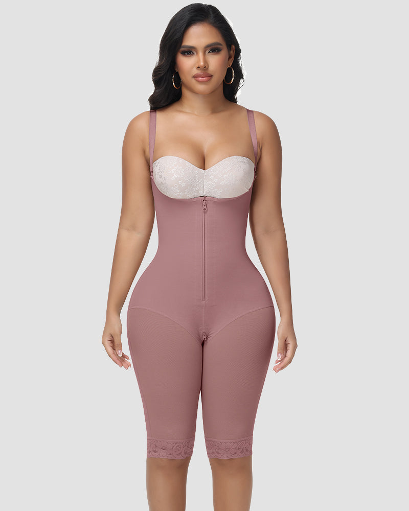 Shapshe® Invisible Zipper Full-Body Compression Faja Bodysuit