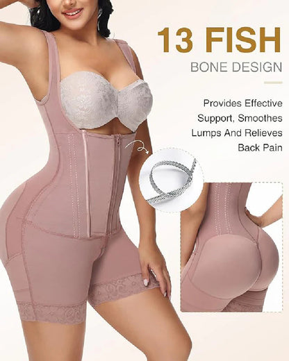 Shapshe® Double Layer High Compression Open Bust Shapewear