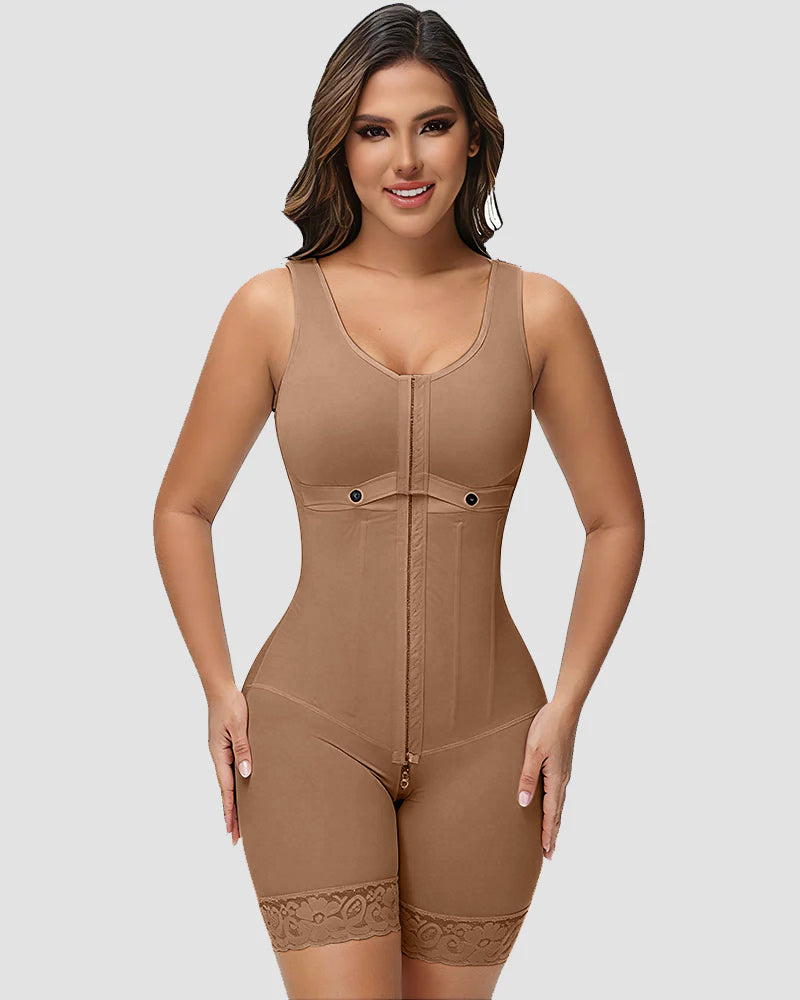 Shapshe® High Compression Garment Shapewear with Bulit-in Bra