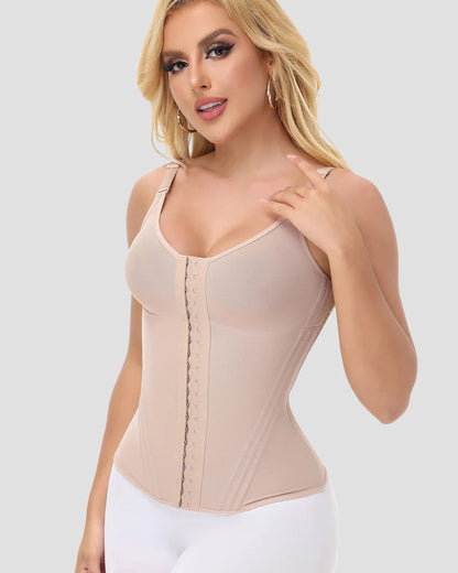 Shapshe® Faja Shaper Mesh Waist Trainer Vest with Nippel Covers