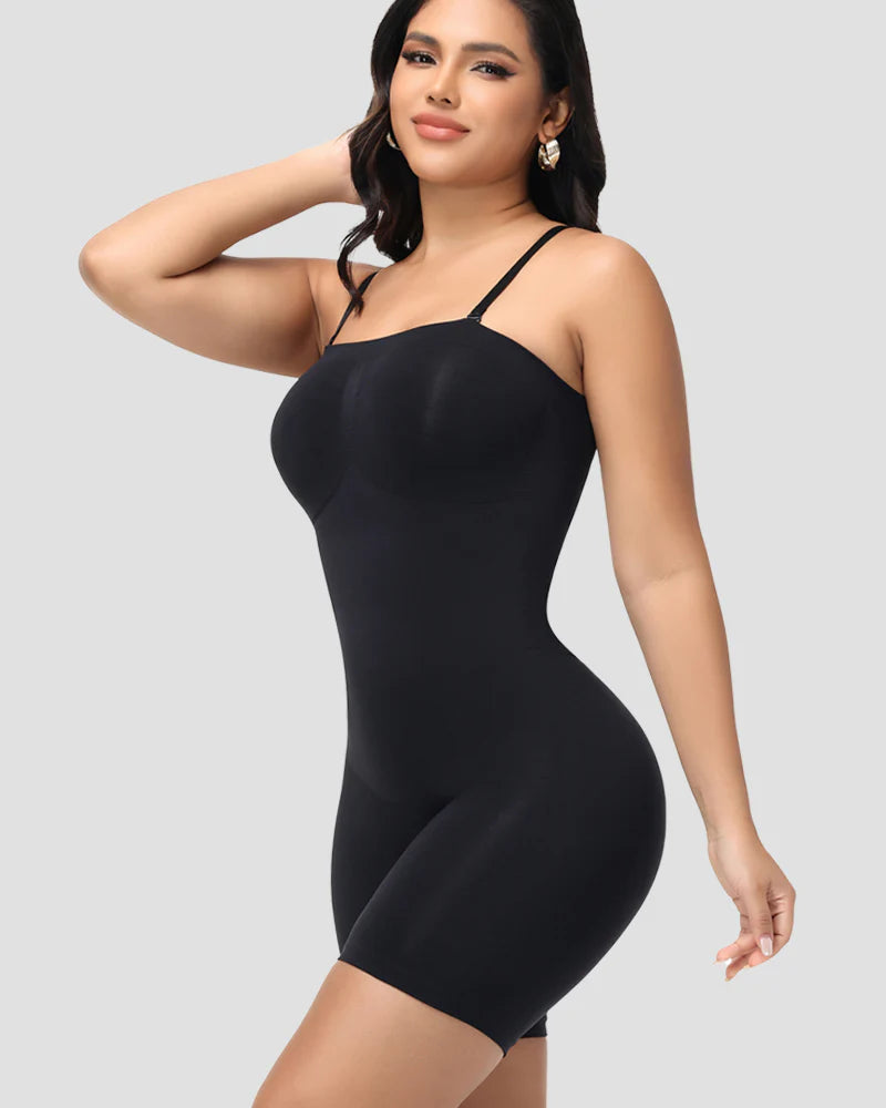 Shapshe® Hourglass Strapless Tummy Control Shapewear Bodysuit
