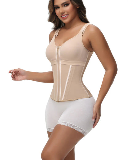 Shapshe® Fajas Colombianas Waist Trainer with Built-in Bra